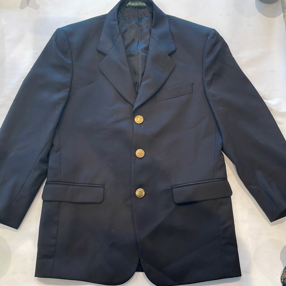 Zanieri blue navy jacket blazer